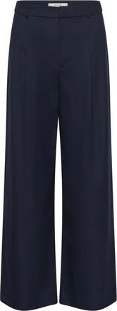 Gestuz Wide Broeken - Dames - Wijde Broeken - Blauw - S - Broeken