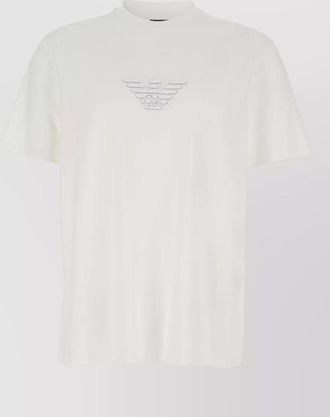 Emporio Armani cotton logo-print short-sleeve t-shirt