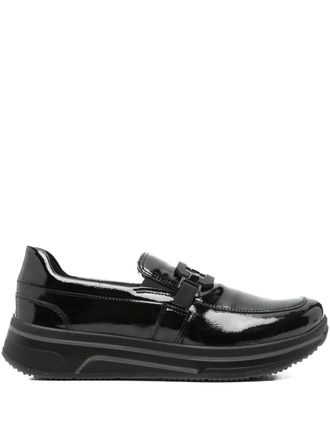 Ara Sapporo patent-leather loafers - Black