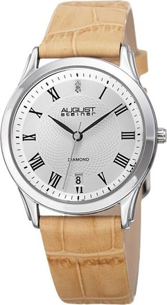 August Steiner Womens Leather Watch