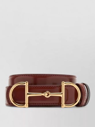 Gucci belt adjustable length two tone design