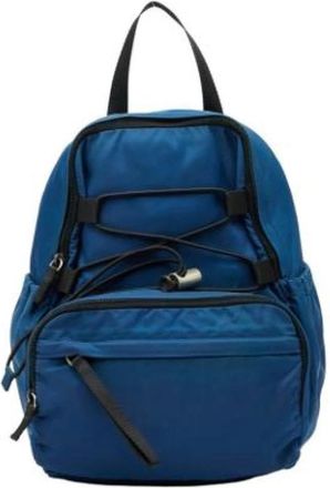 Prada Pre-owned Backpacks, female, Blue, Size: ONE SIZE Pre-owned Vintage Backpack