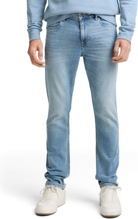 Tom Tailor Slim-fit-Jeans TOM TAILOR Josh, Herren, Gr. 30, L&auml;nge 32, super stone blau denim, Denim/Jeans, Obermaterial: 98% Baumwolle, 2% Elasthan, unifarben, sl