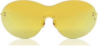 Sunday Somewhere IRIS GOL Womens Sunglasses Yellow Size 135