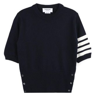 Thom Browne Short Sleeve Intarsia Knit