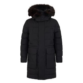 Moorer Hombre, Abrigos, Negro, Talla: M