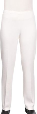 Gran Sasso Straight-Leg Wool Pants With Subtle Seam Detail