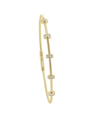Sabrina Designs 14K 0.25 Ct. Tw. Diamond Flexible Bangle