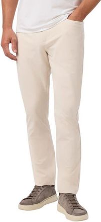 Mizzen+Main Upton Five-Pocket Straight Leg Performance Pants in Oat at Nordstrom, Size 36 X 34