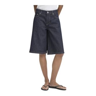Ichi Ichi - Lange Shorts - Dames - Korte broeken - Blauw - Maat: XS Katoen