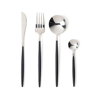 AM.PM 16-delig bestek in roestvrij staal, Barbule