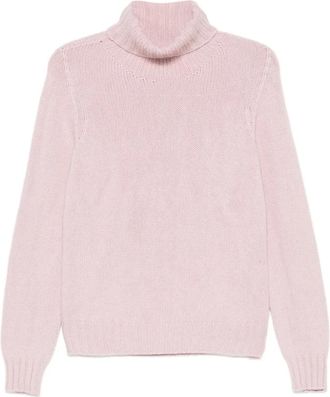 Aragona Truien & Vesten, Dames, Roze, M, Cashmere coltrui