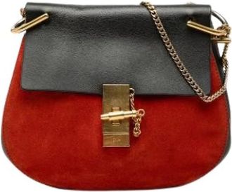 Chlo&eacute; Borsa a tracolla Drew Pre-owned - - Pre-owned - Donna - Rosso - ONE SIZE