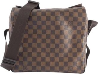 Louis Vuitton Pre-owned Cross Body Bags, female, Brown, Size: ONE SIZE Pre-owned Canvas Cross Body Bag