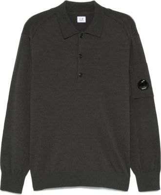 C.P. Company Extrafine Merino Wool Polo Jumper