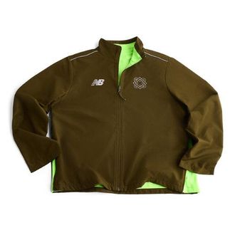 New Balance Hombre NB x Lack of Guidance Reversible Jacket en Marr&oacute;n, Poli&eacute;ster, Talla L
