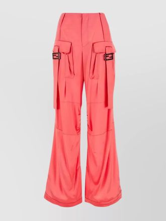 FENDI★PINK COTTON CARGO PANTS Women's Fendi Cargo Pants - up to −56% | Stylight