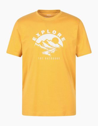 Mountain Warehouse Mens Mountain Warehouse Mens Explorer T-Shirt - Yellow - Size: 38