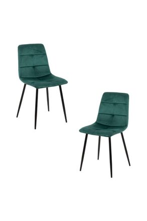 Regalos Miguel Packs Sillas Comedor - Pack 2 Sillas Daris Terciopelo - Verde