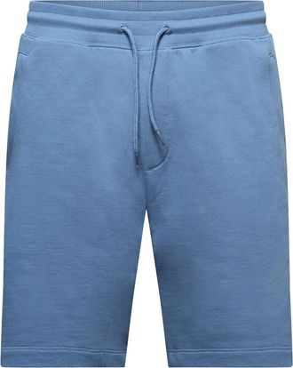 HUGO BOSS Hugo Diz222 herenshorts van katoenen badstof met logo in blauw