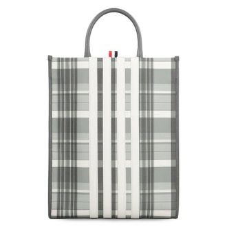 Thom Browne Vertical Leather Tote