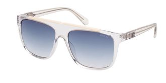 Guess GU00123 26W Mens Sunglasses Clear Size 58