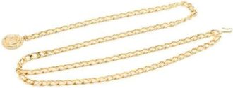 Chanel Pre-owned Belts, female, Yellow, Size: ONE SIZE Pre-owned Chain belt