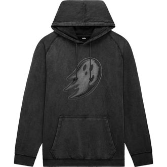 Dalix Mens Ghost Washed Hoodie in Black at Nordstrom, Size Xxx-Large