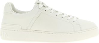 Balmain B-Court Sneakers Bianco-Donna