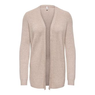 Only Halflang vest met lange mouwen