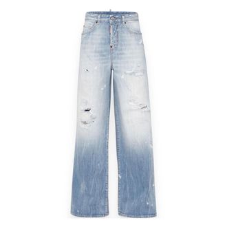Dsquared2 Traveler Wide Jeans