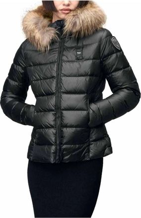 Blauer Jassen, Dames, Zwart, L, Arcadia Piumino