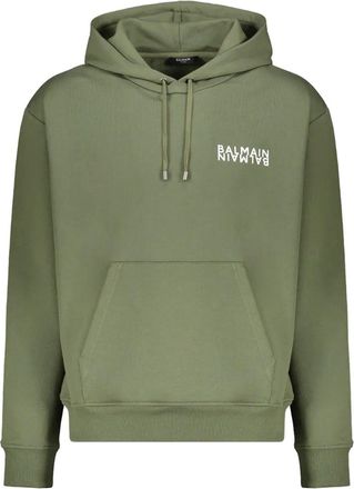 Balmain hoodie met logomotief
