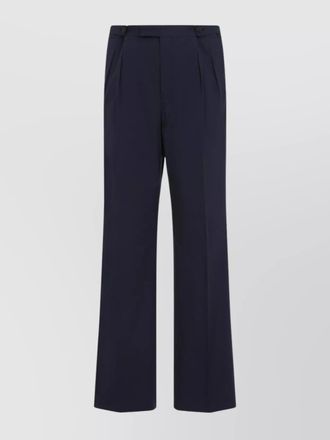 Prada cotton tailored trousers