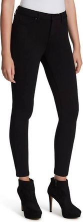 Jessica Simpson Kiss Me High Ankle Rise Skinny Jeans In Black