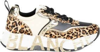 Voile Blanche Club105 leopard-print sneakers - Neutrals