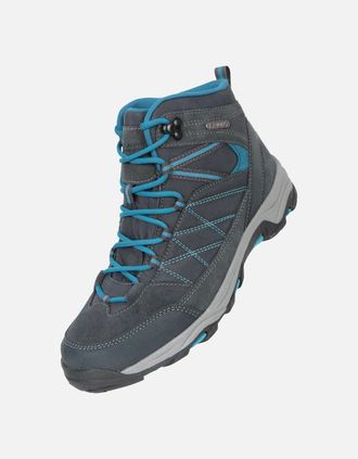 Mountain Warehouse Womens Mountain Warehouse Womens/Ladies Rapid Suede Waterproof Walking Boots - Grey - Size: 9