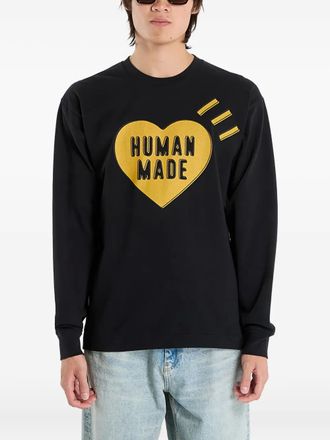 Human Made graphic long-sleeve T-shirt - Black