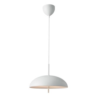 Nordlux Premium Indoor Pendant Light White Metal E27 Diffused - Mains Powered, IP20