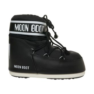 Moon Boot Schoenen, Dames, Zwart, 39 EU, Nylon, Icon Low Nylon Boot