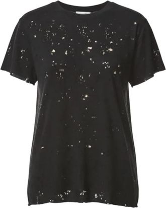 Thom Krom W TS 620 Shirt - Dames - T-shirts - Zwart - S - Katoen - Tops