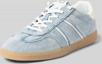 Tamaris Tamaris Low Top Sneaker mit Allover-Muster in Jeansblau, Gr&ouml;&szlig;e 36