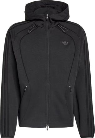 adidas Spacer Teamgeist 26 Cutline Fullzip Hoodie Asia Sizing Black KT4423