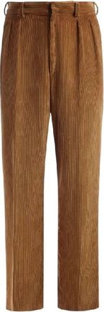 Bally Corduroy Cotton Tailored Pants, Brand Size 50 ( Waist Size 34 )