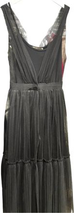 Astrid Womens Ella Midi Dress In Black