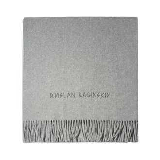 Ruslan Baginskiy Bufanda de lana - Accessories - Mujer - Gris - ONE SIZE
