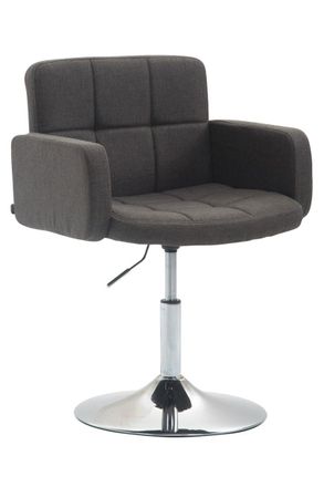 Clp Sedia Lounge Los Angeles In Tessuto Grigio Scuro