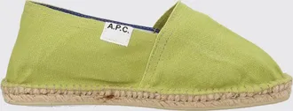 A.P.C. A. P.C. Espadrillas in cotone con punta tonda e tacco basso