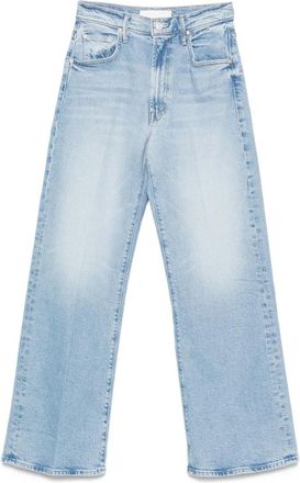 Mother Straight Jeans - Dames - Regular Fit Jeans - Blauw - W26 - Jeans