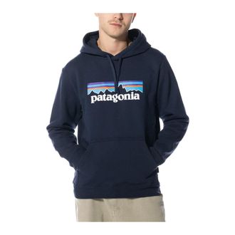 Patagonia Fitness, Heren, Blauw, M, Katoen, P-6 Logo Uprisal Hoody